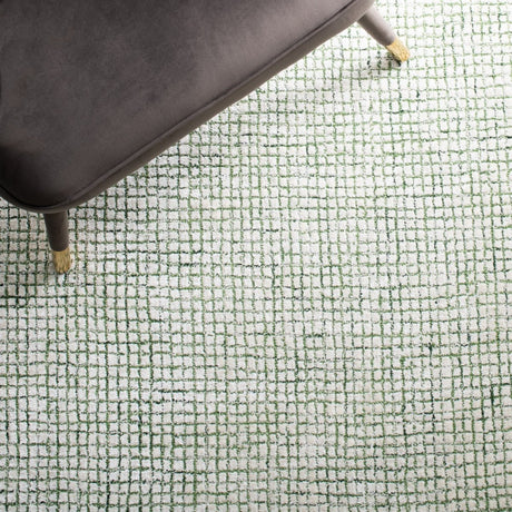 Safavieh Abstract Abt470Y Ivory/Green Rug.