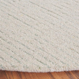 Safavieh Abstract 6'-0" x 6'-0" Rug in Ivory / Sage