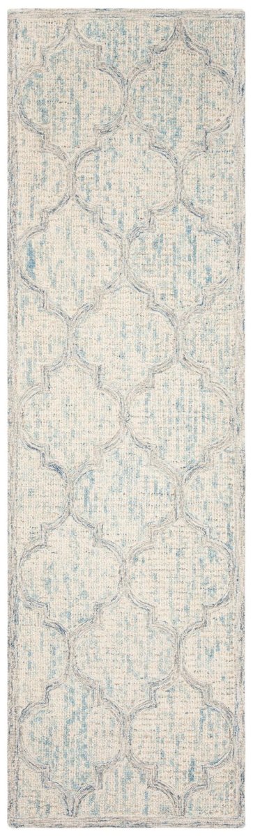 Safavieh Abstract Abt474B Ivory/Light Blue Rugs.