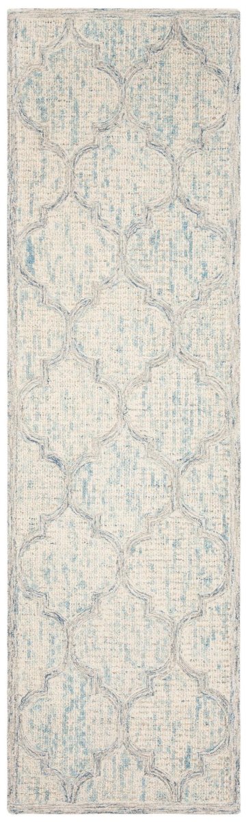 Safavieh Abstract Abt474B Ivory/Light Blue Rugs.