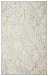 Safavieh Abstract Abt474B Ivory/Light Blue Rugs.