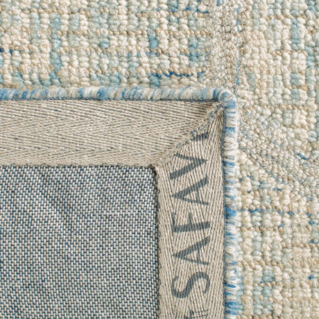 Safavieh Abstract Abt474B Ivory/Light Blue Rugs.