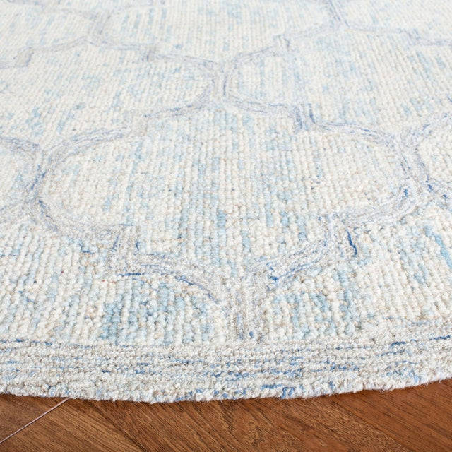 Safavieh Abstract Abt474B Ivory/Light Blue Rugs.