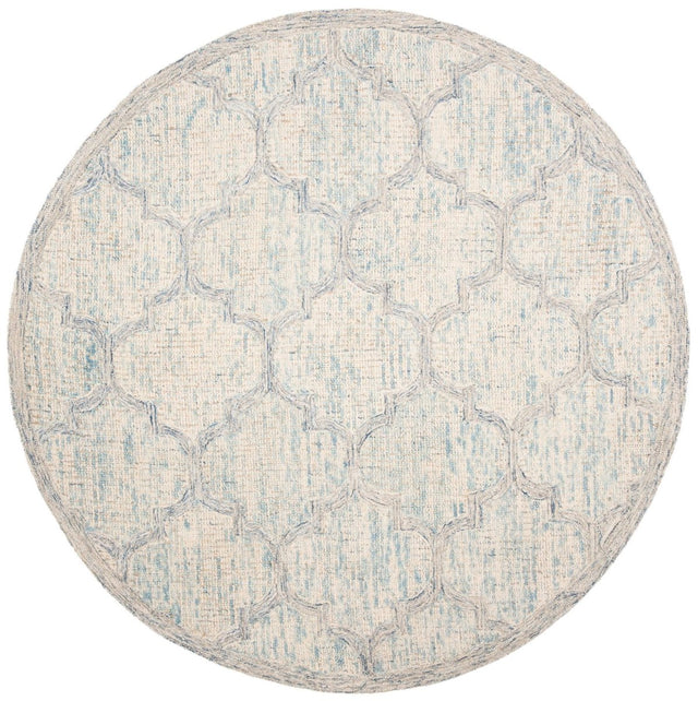 Safavieh Abstract Abt474B Ivory/Light Blue Rugs.