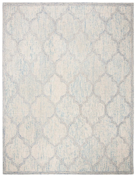 Safavieh Abstract Abt474B Ivory/Light Blue Rugs.