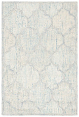 Safavieh Abstract Abt474B Ivory/Light Blue Rugs.
