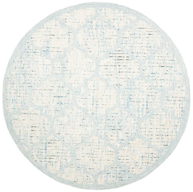 Safavieh Abstract Abt474K Ivory/Turquoise Rugs.