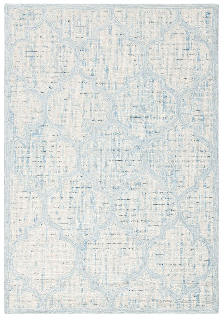 Safavieh Abstract Abt474K Ivory/Turquoise Rugs.