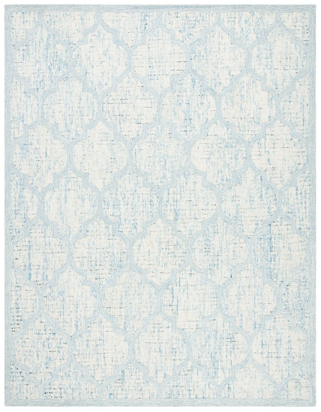 Safavieh Abstract Abt474K Ivory/Turquoise Rugs.