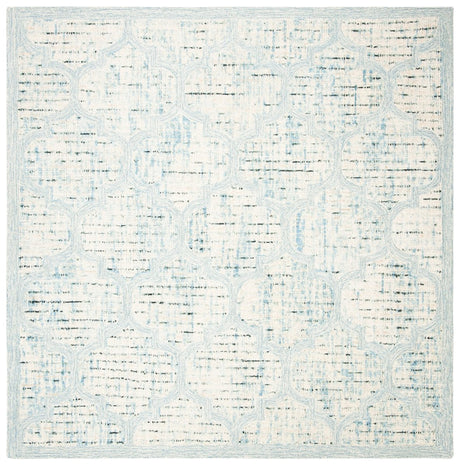 Safavieh Abstract Abt474K Ivory/Turquoise Rugs.