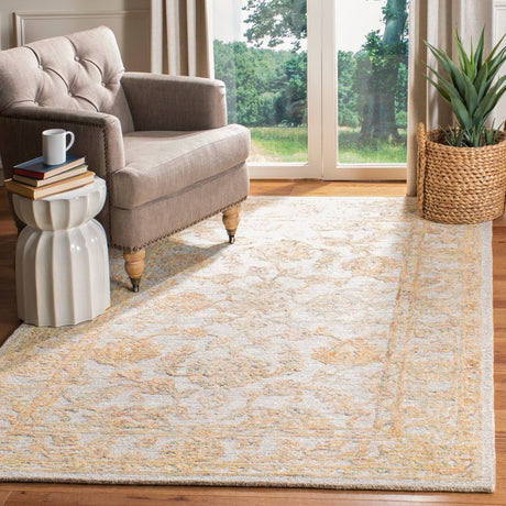Safavieh Abstract Abt477A Beige/Gold Rugs.