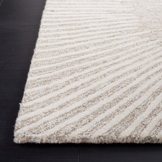 Safavieh Abstract Abt478A Natural/Ivory Rug.