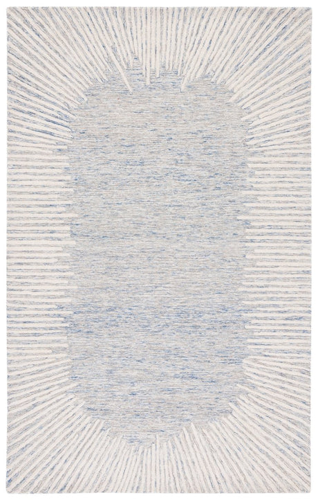 Safavieh Abstract Abt478M Blue/Ivory Rug - Safavieh - abt478m - 3