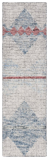 Safavieh Abstract Abt479M Ivory/Blue Rug.