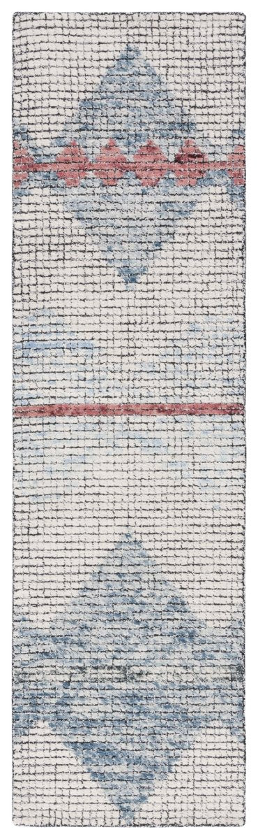 Safavieh Abstract Abt479M Ivory/Blue Rug.