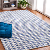 Safavieh Abstract Abt485M Blue/Ivory Rug.