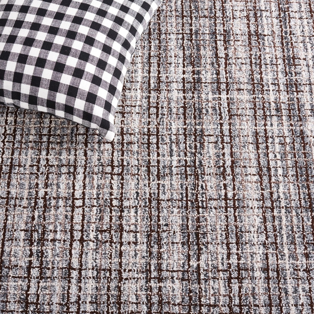 Safavieh Abstract Abt486F Grey/Brown Rug.