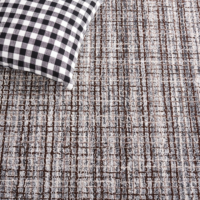 Safavieh Abstract Abt486F Grey/Brown Rug.