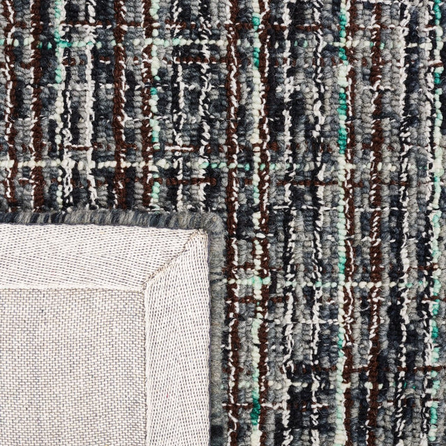 Safavieh Abstract Abt487F Dark Grey/Brown Rug.