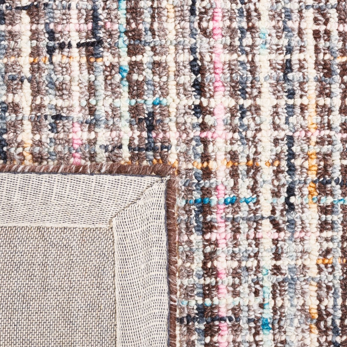 Safavieh Abstract Abt489F Grey/Brown Rug.