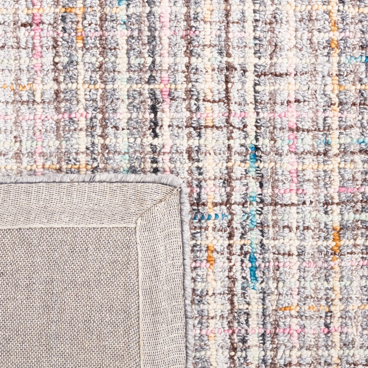 Safavieh Abstract Abt490U Pink/Brown Rug.
