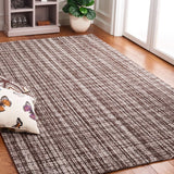 Safavieh Abstract Abt492T Brown/Grey Rug.