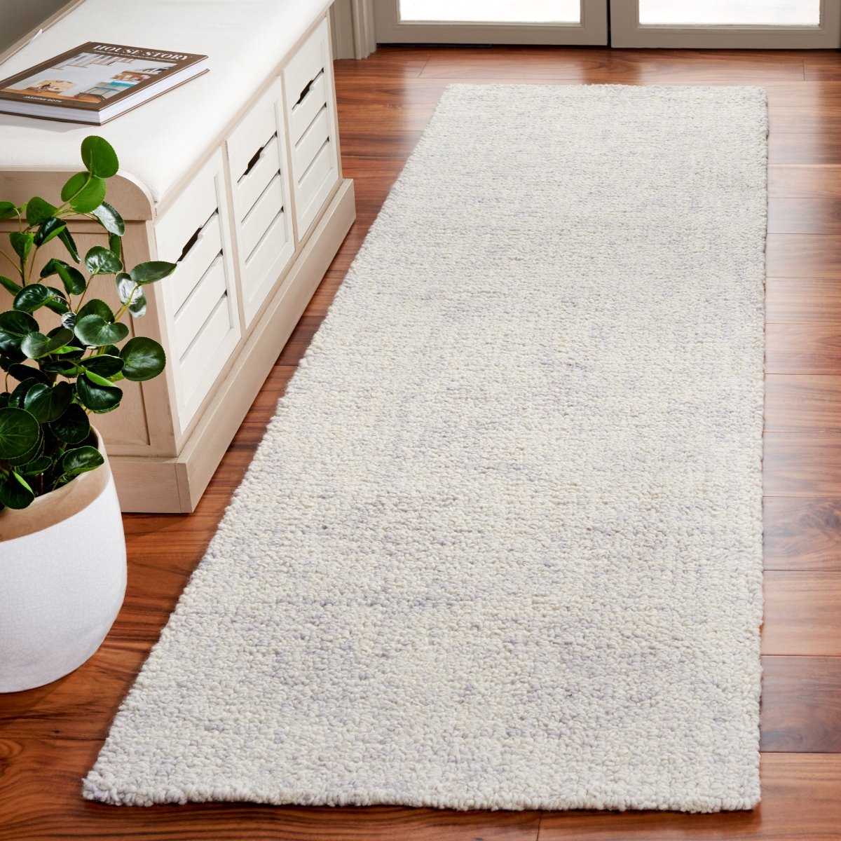 Safavieh Abstract Abt495G Light Grey/Ivory Rug.