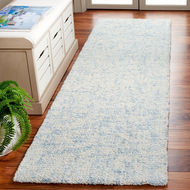 Safavieh Abstract Abt495L Light Blue/Ivory Rug.