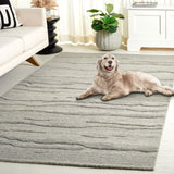Safavieh Abstract Abt496F Grey Rug.