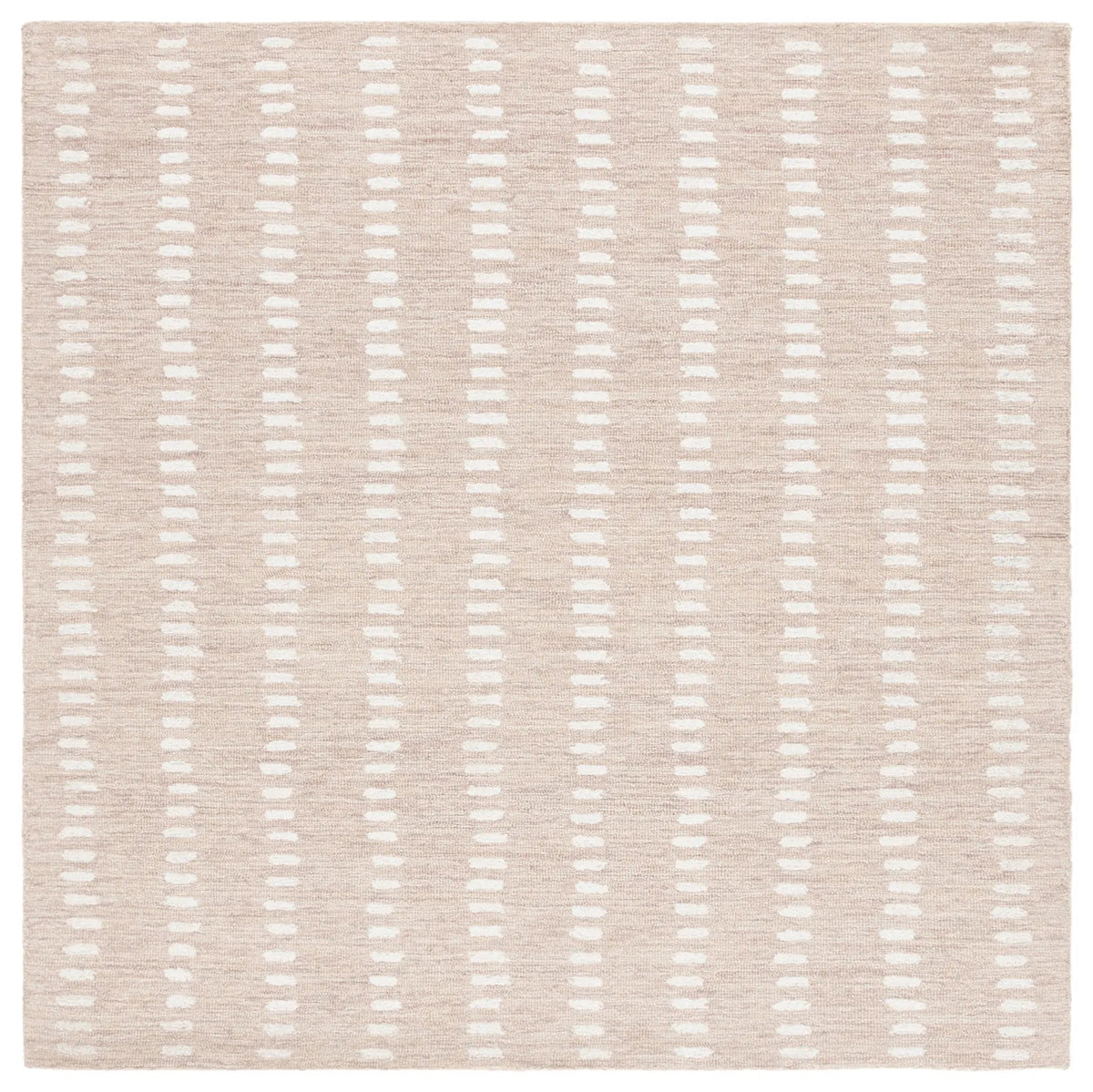 Safavieh Abstract 5'-0" x 5'-0" Rug in Beige / Ivory