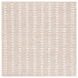 Safavieh Abstract 5'-0" x 5'-0" Rug in Beige / Ivory