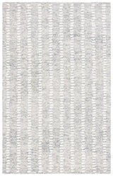 Safavieh Abstract 4'-0" x 6'-0" Rug in Grey / Ivory