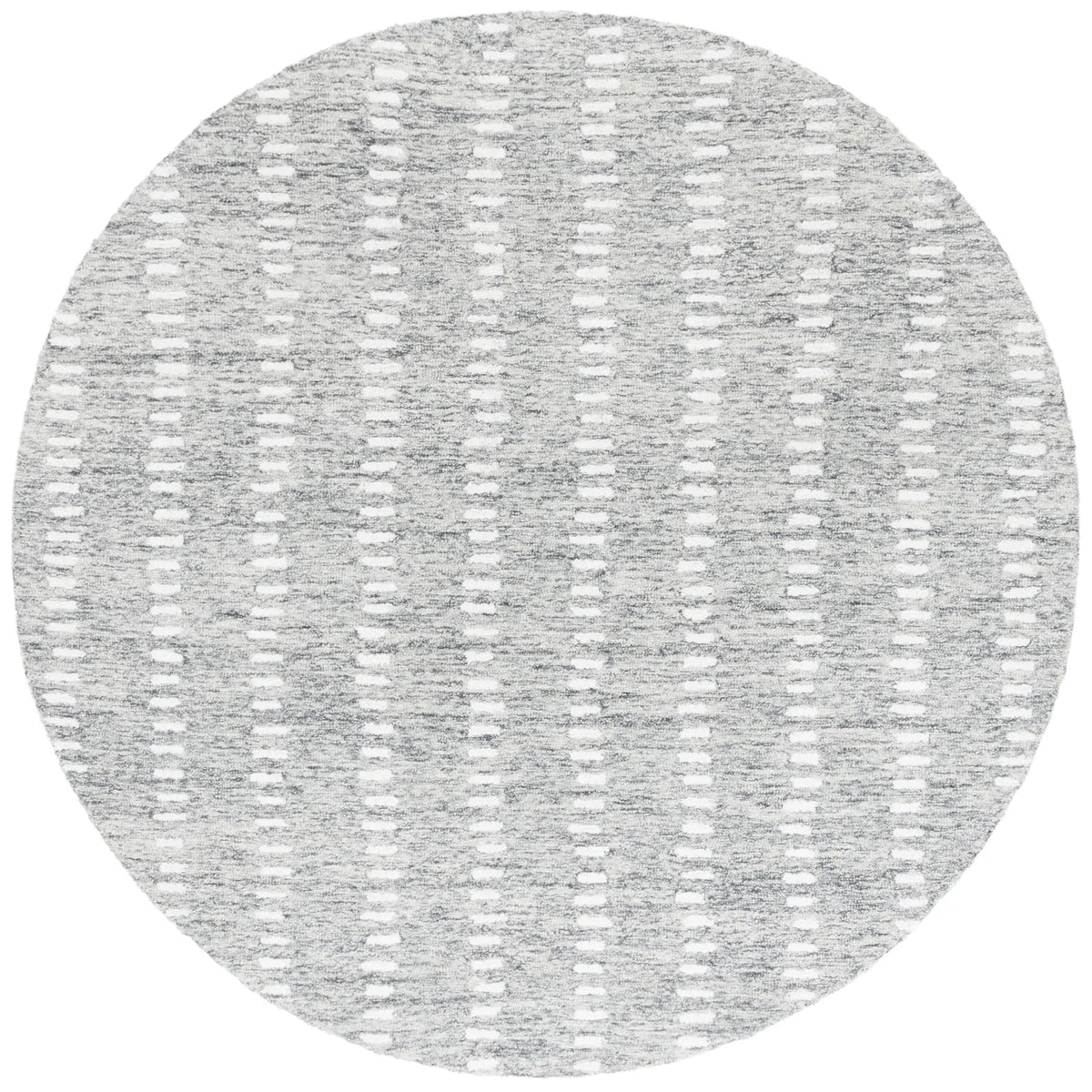 Safavieh Abstract 6'-0" x 6'-0" Rug in Grey / Ivory