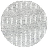 Safavieh Abstract 6'-0" x 6'-0" Rug in Grey / Ivory
