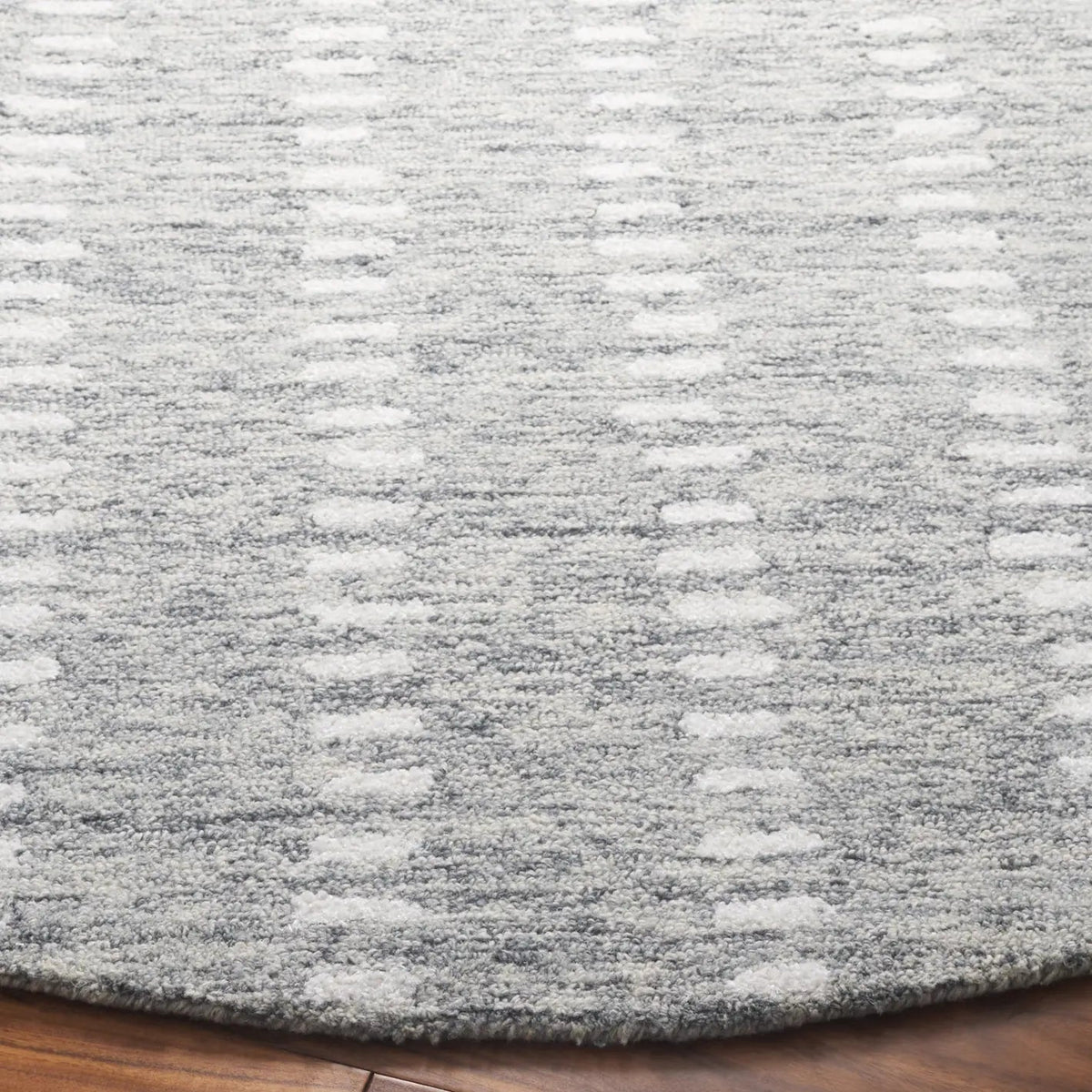 Safavieh Abstract 6'-0" x 6'-0" Rug in Grey / Ivory