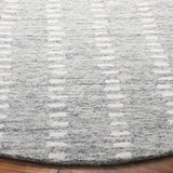 Safavieh Abstract 6'-0" x 6'-0" Rug in Grey / Ivory