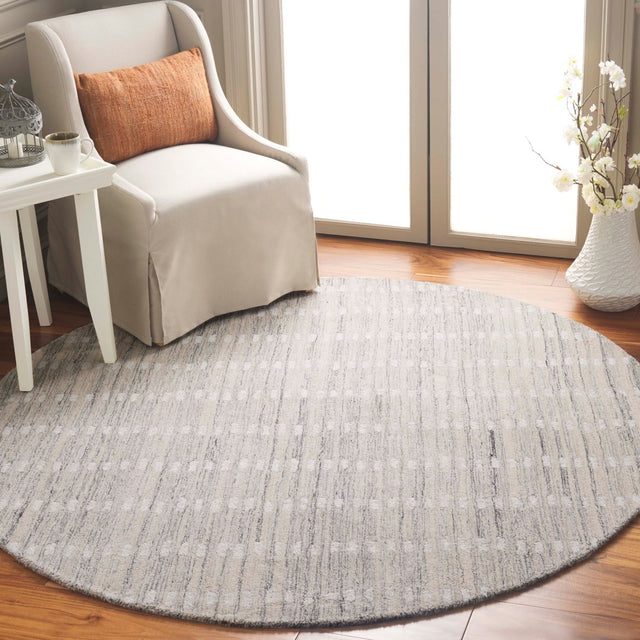 Safavieh Abstract Abt498G Silver/Ivory Rug - Safavieh - abt498g - 6r