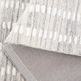 Safavieh Abstract Abt498G Silver/Ivory Rug.