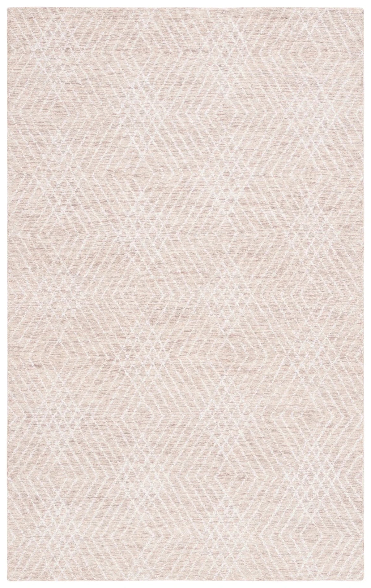 Safavieh Abstract 4'-0" x 6'-0" Rug in Beige / Ivory