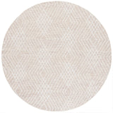 Safavieh Abstract 6'-0" x 6'-0" Rug in Beige / Ivory
