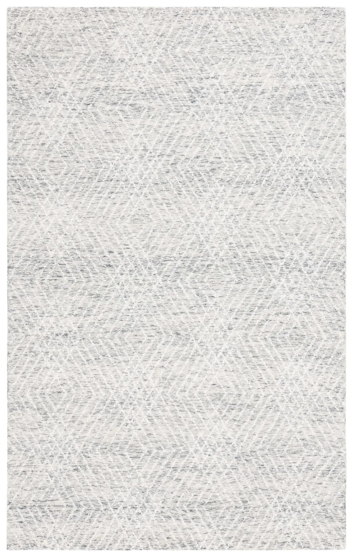Safavieh Abstract 4'-0" x 6'-0" Rug in Grey / Ivory