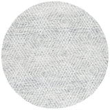 Safavieh Abstract 6'-0" x 6'-0" Rug in Grey / Ivory