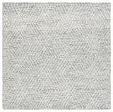 Safavieh Abstract 6'-0" x 6'-0" Rug in Grey / Ivory