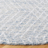 Safavieh Abstract Abt499M Blue/Ivory Rug.