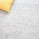 Safavieh Abstract Abt499M Blue/Ivory Rug.