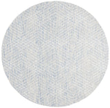 Safavieh Abstract Abt499M Blue/Ivory Rug.