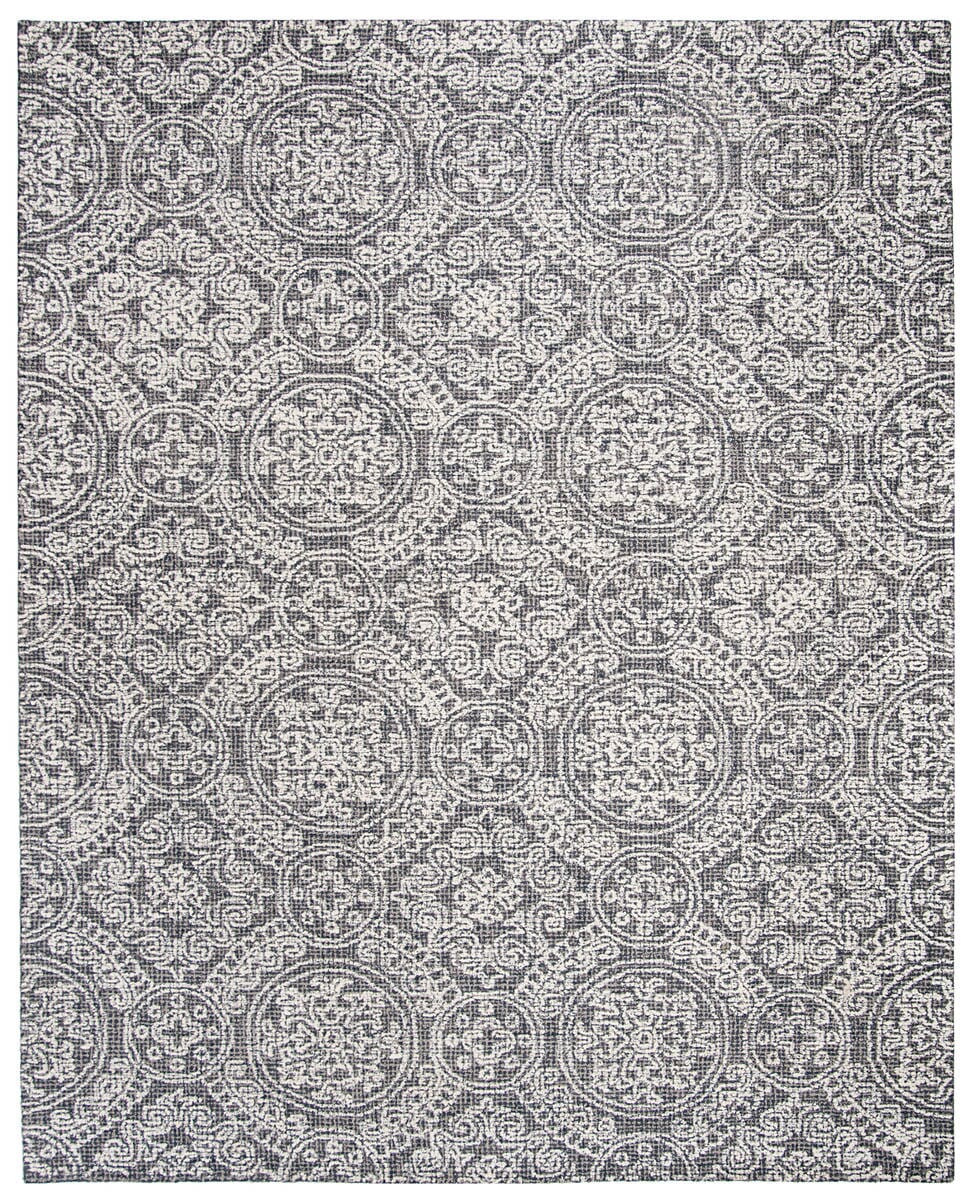 Safavieh Abstract Abt522A Grey / Ivory Rugs.