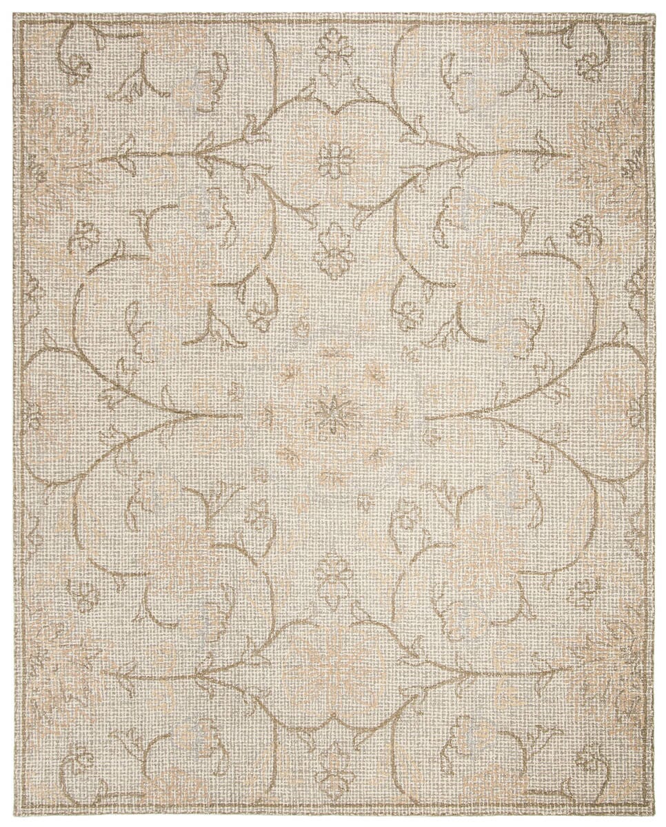 Safavieh Abstract Abt527C Light Grey/Ivory Rug.