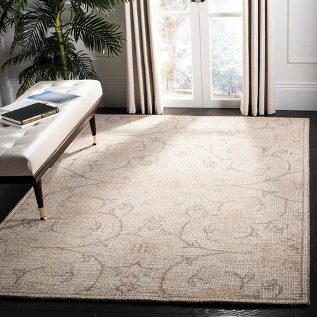 Safavieh Abstract Abt527C Light Grey/Ivory Rug.