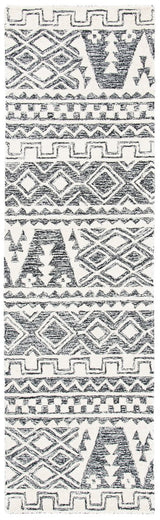 Safavieh Abstract Abt557A Ivory/Black Rug.